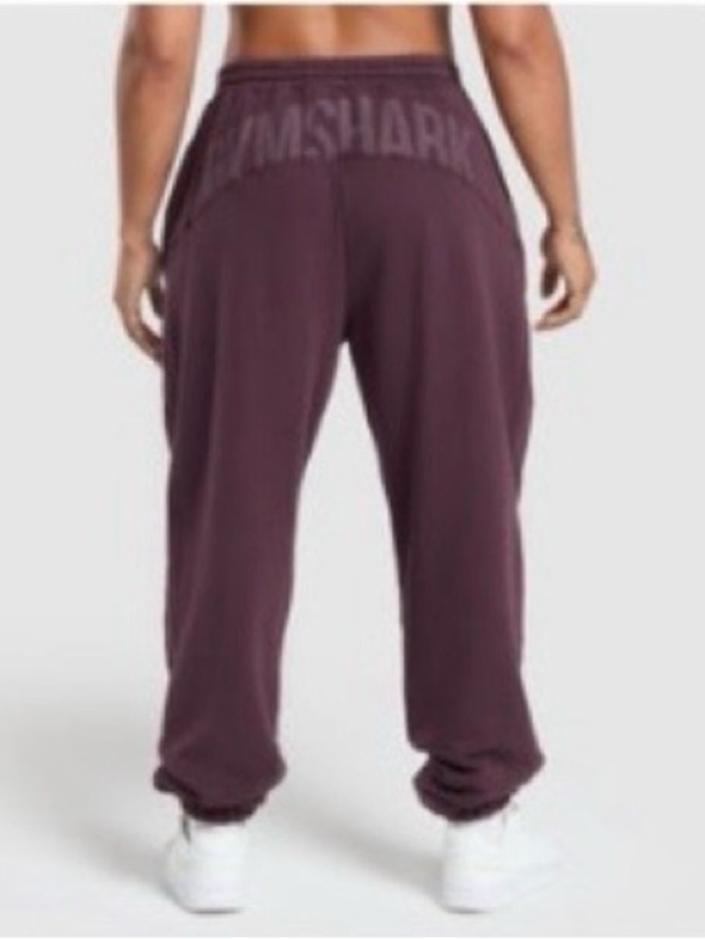 Women’s Gymshark joggers in depth purple. Size